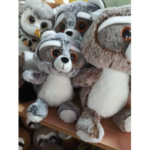 Buy cheap Cute Raccoon Plush Toy Stuffed Doll Cartoon Animal Crafts Gift product