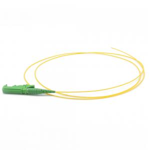 Buy cheap G657A2 E2000 APC Fiber Optic Pigtail LSZH Jacket Spring Loaded Shutter product
