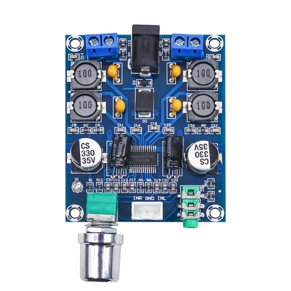 DC12-28V Audio Power Amplifier Board Dual Channel 45W*2 Stereo Linear HD Edition