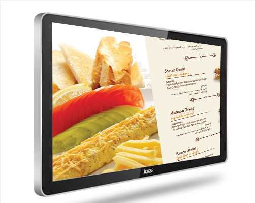 Interactive Flat Panel Displays Digital Menu Boards Touch Screen 49 inch
