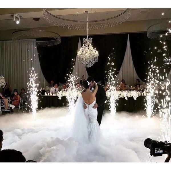 OEM ODM DMX Spark Machine Cold Sparkler Machine For Wedding Party Bar