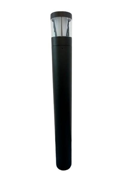 Quality Head Interchangeable LED Bollard Light Fixture Surface Mounted Wattage Adjustable for sale