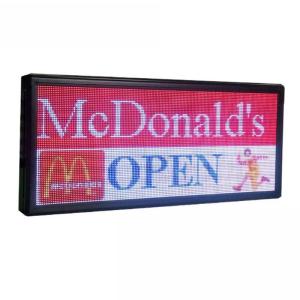 WiFi P6 Led Sign With High Resolution Video Display Function