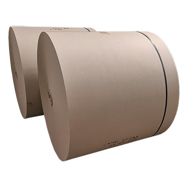 Quality Recycle Brown Wrapping Paper Roll Custom Kraft Tape 1090mm for sale