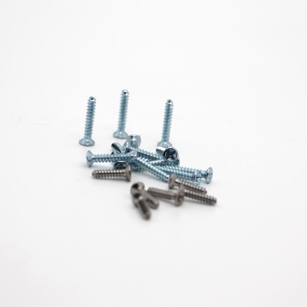 Customized High-quality Zinc Plated Carbon Steel Phillips Flat Head Self-Tapping Micro Screws For Metal Sheets