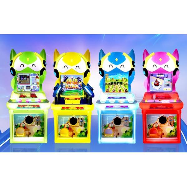 Plastic Children Game Machine Coin Operated Electric Children Video Game Machine