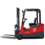 Self Loading 2.5T Sit Down High Capacity 3 Wheel Electric Forklift