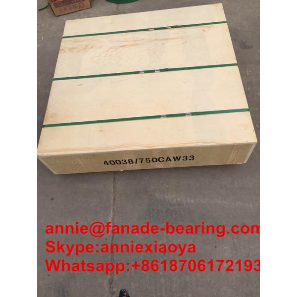 OEM Double Row Spherical Roller Bearing Self Aligning Roller Bearing 40038 750CAW33