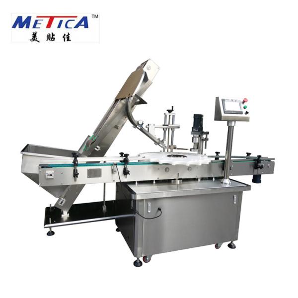 Quality Automatic Rotary Type Glass Bottle Capping Machine SS304  2000bph for sale