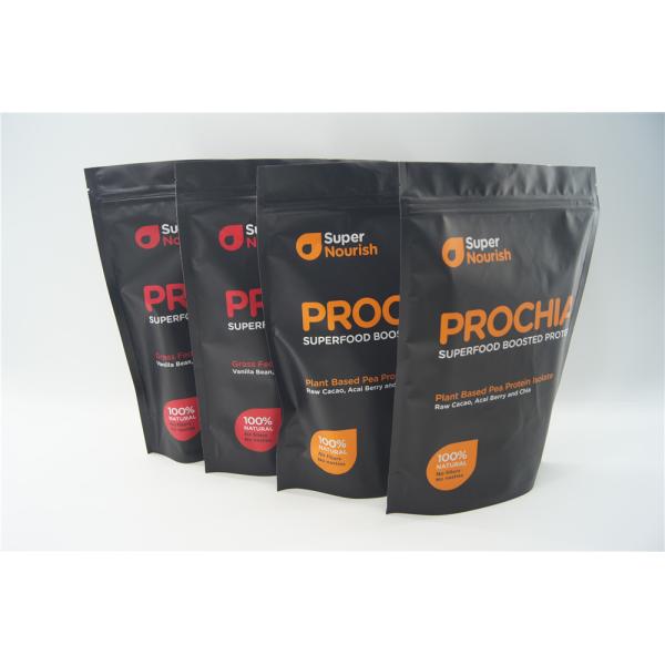 Matte Customized logo Printing Stand up k Pouch with bottom gusset