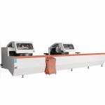 Curtain machine tools profile notching machine 5 axis cnc corner miter machine