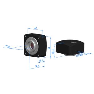 USB Microscope Camera Microscope Accessories 10.0 Million Pixel