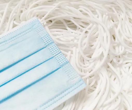 5m Nylon Round Elastic Ear Loop Shuttleless Weaving Without Logo Printing