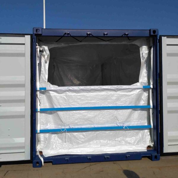 Quality Custom Plastic PP Container Big Bags Grains Dry Bulk Shipping Container Liner For 20ft Container for sale