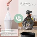 HDPE/LDPE 13 Gallon Biodegradable Garbage Bag on Roll in Beige Color with LLDPE