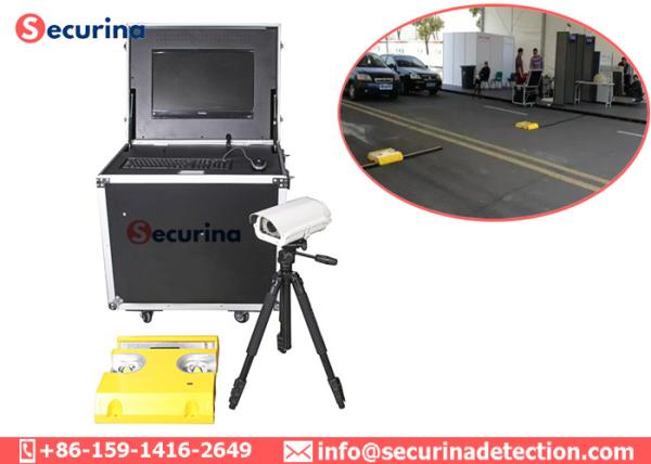 Portable UVSS System Under Vehicle Scanning Entrance Safety With Linear Array