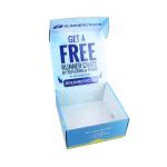 Offset Printed Rectangle Cardboard Box , CMYK Ecommerce Shipping Boxes PP