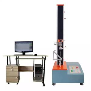 China 1 / 3 / 5KN Single Column Universal Testing Equipment Micro Display Computer on sale