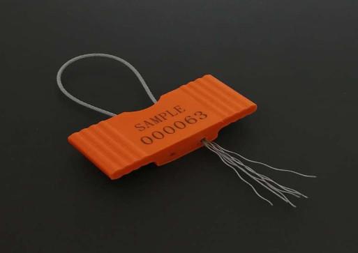 Quality UHF RFID Cable Tag H3 Chip Logistic 77.8*32.2mm 4 Meter Read Range for sale