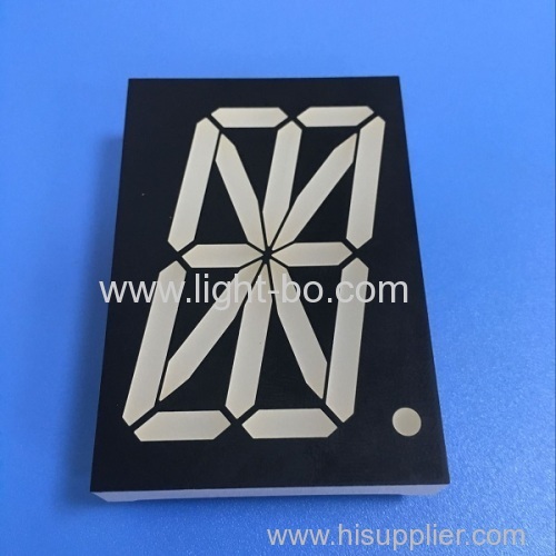 2.3 Blue 16 segment ledd isplay common anode for digital indicator
