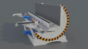 Buy cheap SANKON Stationary Tilting AAC Machine Overturn Table Automatic Concrete Block/Brick Making Machine for Construction product