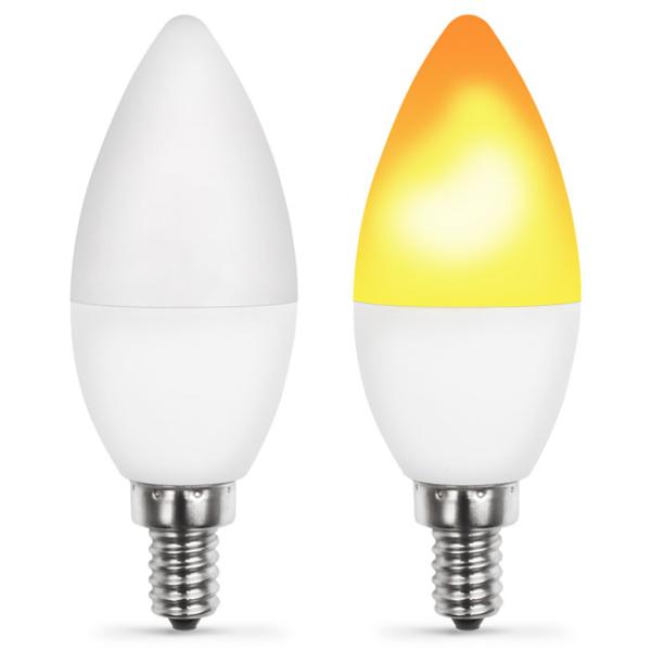 2w E14 Led Flame Light Bulb Decorative Flickering Candle Bulbs Ac85 - 265v