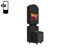 China 18.5 Inch Advertising Touch Screen Kiosk Windows 10 Information Kiosk With Thermal Printer on sale
