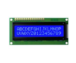 Buy cheap Blue 16×2 Character LCD Display Module 122.0x44.0x14.0 Outline SPLC780D Controller Type product