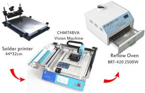 China SMT Pick And Place Equipment 2500w Solder Reflow Oven With Surface Mount Technology​ on sale