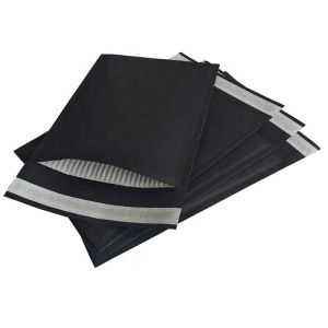 Lightweight Biodegradable Padded Mailers Fully Black Compostable Padded Mailers