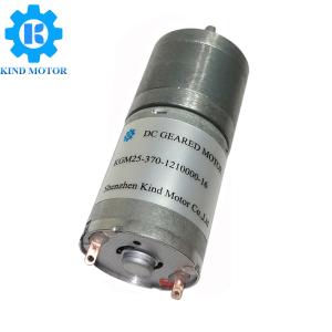China Brush Micro Gear Motor With Encoder 500 Rpm 25Dx48L Size on sale