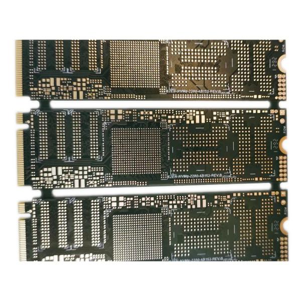 Quality PCIE 128GB 8 Layer SSD Circuit Board FR4 TG150 With 0.2mm Min Hole for sale