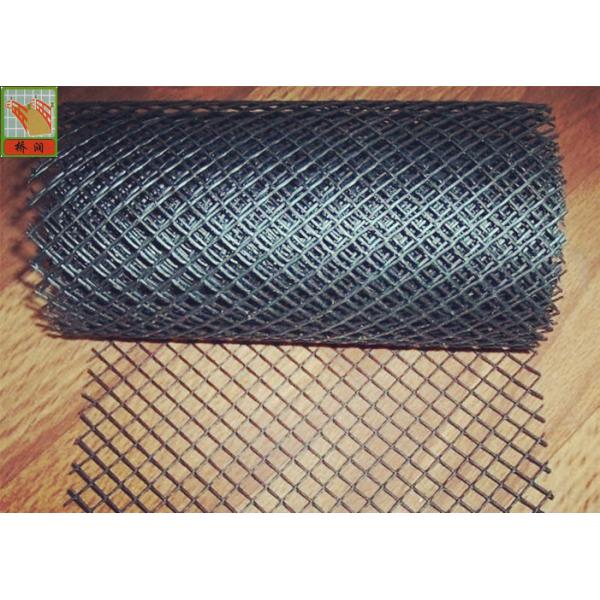 Plastic Gutter Covers Plastic Construction Netting Roll HDPE Materials Diamond Hole