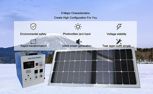 PWM Household Solar Power Systems 5000W Monocrystalline Silicon For TV Refrigerator