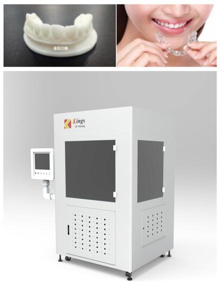 Quality KINGS Industrial Resin 3D Printer / High Res 3d Printer German Galvanometer Scanner for sale