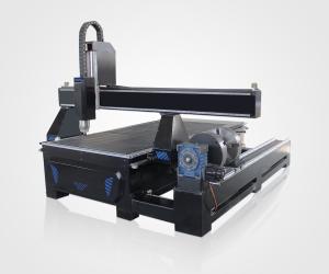 China cnc router four spindles rotary devices flat round materials carving rotary cnc router on sale