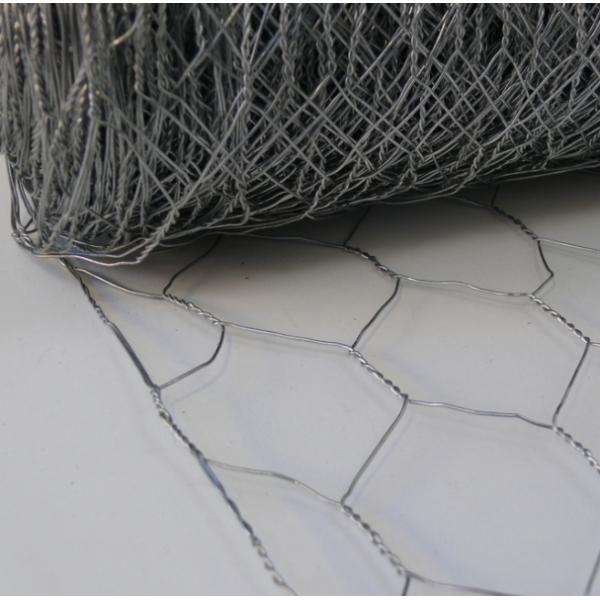 2x1x1m Hexagonal Wire Mesh Gabion Basket Correction Resistant For Garden Decoration