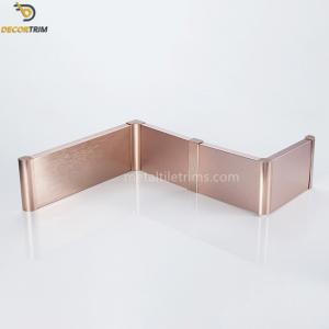 Buy cheap Rose Gold Skirting Board Profiles 60mm 80mm 100mm For Decoration product