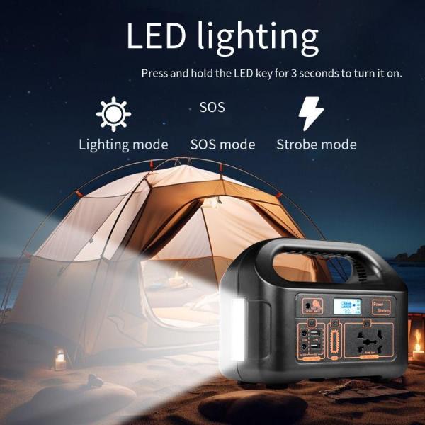 Camping Energy Storage Home Outdoor Solar Portable Charging Station 110V Mobile Power