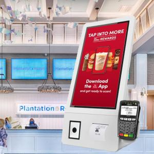 Buy cheap 21.5 Inch Touch Screen POS Terminal , Desktop Countertop Self Service Payment Kiosk product