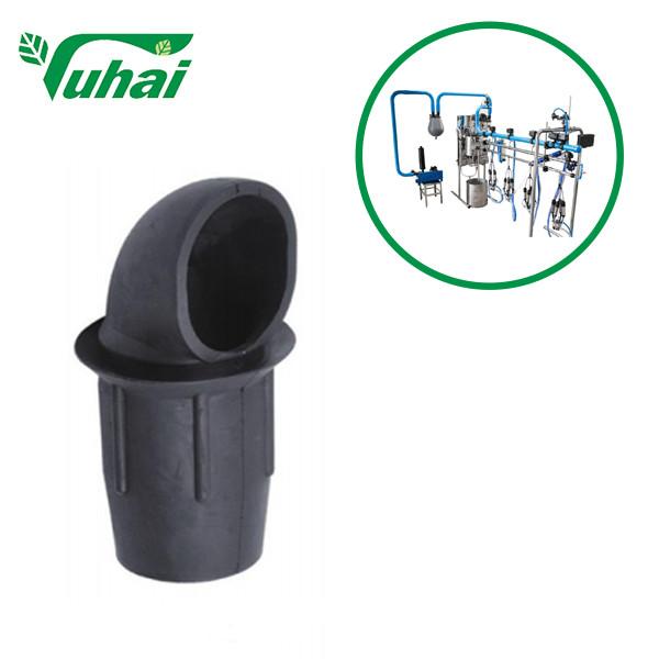 Quality Flexible Rubber Elbow Fittings Color / Design Customized Available for sale