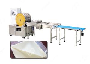 Buy cheap Round Spring Roll Wrapper Machine , Max Diameter 290mm GELGOOG Machinery product