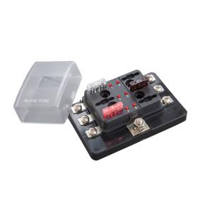 Buy cheap R3-76-07-3L106 6 Way Blade Fuse Blocks Circuit with Blow Indicator R3-76 Fuse Holder M4 Screw Terminal product