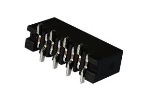 China Black 8 Pin FFC & FPC Connectors 1.0 Mm FPC Connector 0.5A Rated Current on sale