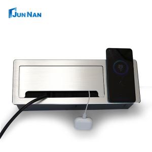 China 175 Flip Socket Recessed Power Strip With Multi-Function Table Socket For Executive Office Furniture on sale
