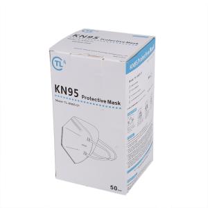 TianLong Disposable Nonwoven KN95 Folding Half Face Mask for Self Use