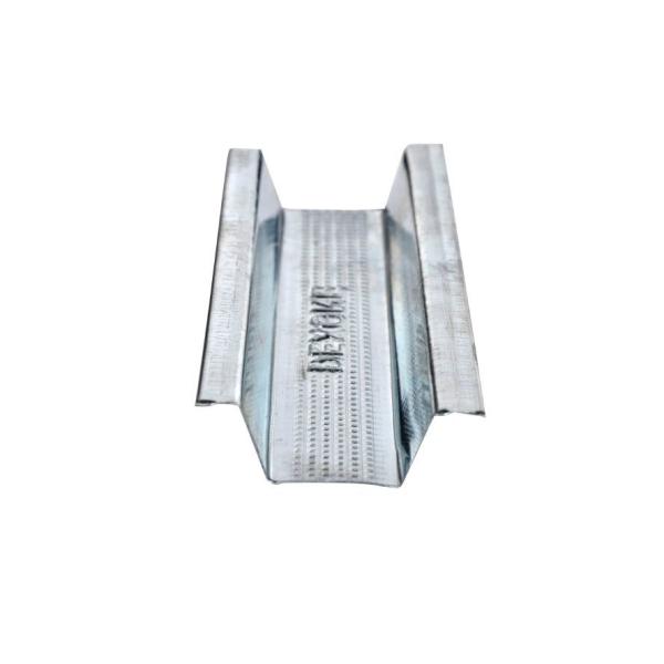 3000mm Standard Length Galvanized Drywall Stud Building Metal Channel Ceiling Profile