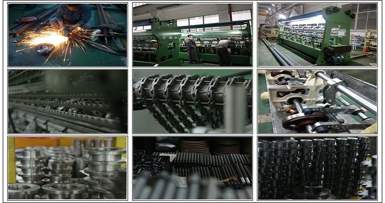 High Production Monofilament Shade Net Warp Knitting Machine for 12000 KG HDPE Shading Net Manufacturing