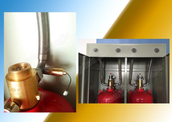 Quality Automatic Hfc227ea Fire Suppression System with Cabinet Doubled for sale