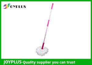 Microfiber twist mop with iron handle  easy cleaning mop with printed handle  new twist mop